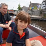 victor and boy close up